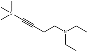N,N-Diethyl-4-(trimethylsilyl)but-3-yn-1-amine Struktur