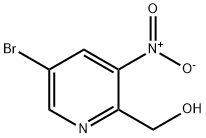 (5-溴-3-硝基吡啶-2-基)甲醇, 1805249-63-1, 结构式