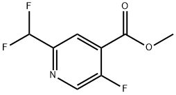 1805306-27-7 4-Pyridinecarboxylic acid, 2-(difluoromethyl)-5-fluoro-, methyl ester