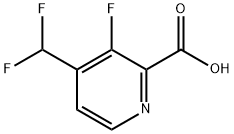 4-(二氟甲基)-3-氟吡啶酸 结构式