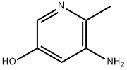 5-氨基-6-甲基吡啶-3-醇 结构式