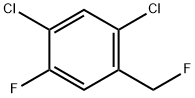 1,5-Dichloro-2-fluoro-4-(fluoromethyl)benzene 化学構造式