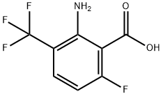 2-Amino-6-fluoro-3-(trifluoromethyl)benzoic acid,1805518-44-8,结构式