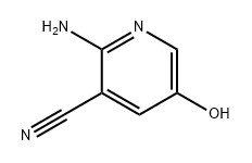 3-Pyridinecarbonitrile, 2-amino-5-hydroxy- Struktur