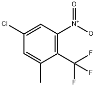 4-Chloro-2-methyl-6-nitrobenzotrifluoride|5-氯-1-甲基-3-硝基-2-(三氟甲基)苯