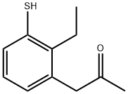 1-(2-Ethyl-3-mercaptophenyl)propan-2-one Structure