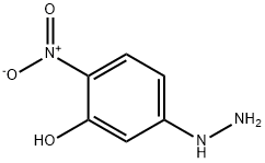 5-hydrazinyl-2-nitrophenol Struktur