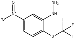 1-(5-Nitro-2-(trifluoromethylthio)phenyl)hydrazine|