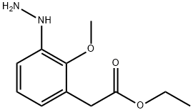 Ethyl 3-hydrazinyl-2-methoxyphenylacetate,1805909-62-9,结构式