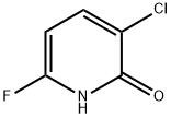 2(1H)-Pyridinone, 3-chloro-6-fluoro- 化学構造式