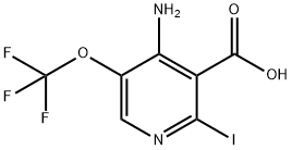1805989-20-1 4-Amino-2-iodo-5-(trifluoromethoxy)pyridine-3-carboxylic acid