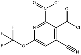 1806067-55-9 4-Cyano-2-nitro-6-(trifluoromethoxy)pyridine-3-carbonyl chloride