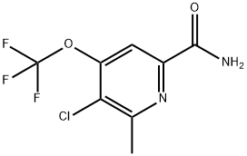 1806117-22-5 3-Chloro-2-methyl-4-(trifluoromethoxy)pyridine-6-carboxamide