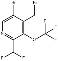 1806123-39-6 5-Bromo-4-(bromomethyl)-2-(difluoromethyl)-3-(trifluoromethoxy)pyridine