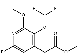 1806180-17-5 Methyl 6-fluoro-2-methoxy-3-(trifluoromethoxy)pyridine-4-acetate