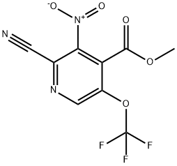 1806252-84-5 Methyl 2-cyano-3-nitro-5-(trifluoromethoxy)pyridine-4-carboxylate