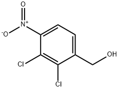 Benzenemethanol, 2,3-dichloro-4-nitro- Struktur