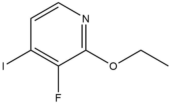 2-Ethoxy-3-fluoro-4-iodopyridine,1806293-81-1,结构式