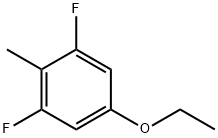 Benzene, 5-ethoxy-1,3-difluoro-2-methyl- Struktur