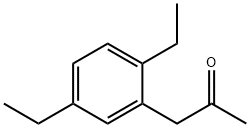 1-(2,5-Diethylphenyl)propan-2-one Struktur