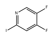 4,5-二氟-2-碘吡啶, 1806368-02-4, 结构式