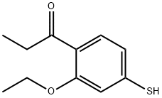 1-(2-Ethoxy-4-mercaptophenyl)propan-1-one,1806380-65-3,结构式