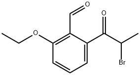 1806386-99-1 2-(2-Bromopropanoyl)-6-ethoxybenzaldehyde