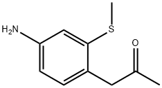 1-(4-Amino-2-(methylthio)phenyl)propan-2-one Structure