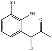 1-Chloro-1-(2,3-dimercaptophenyl)propan-2-one Structure