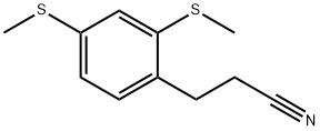 (2,4-Bis(methylthio)phenyl)propanenitrile|