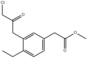 1806486-80-5 Methyl 3-(3-chloro-2-oxopropyl)-4-ethylphenylacetate