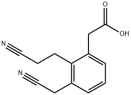 1806506-37-5 2-(2-(2-Cyanoethyl)-3-(cyanomethyl)phenyl)acetic acid