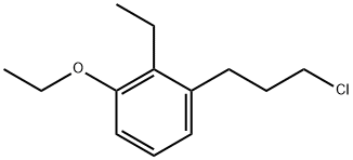 1-(3-Chloropropyl)-3-ethoxy-2-ethylbenzene Structure