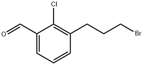 3-(3-Bromopropyl)-2-chlorobenzaldehyde 结构式