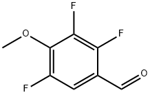Benzaldehyde, 2,3,5-trifluoro-4-methoxy- Structure