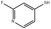 4-Pyridinethiol, 2-fluoro- Struktur