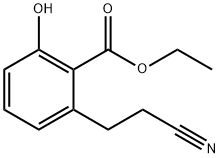 Ethyl 2-(2-cyanoethyl)-6-hydroxybenzoate|