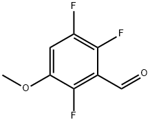 Benzaldehyde, 2,3,6-trifluoro-5-methoxy- Structure