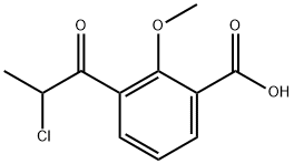 1806588-06-6 3-(2-Chloropropanoyl)-2-methoxybenzoic acid