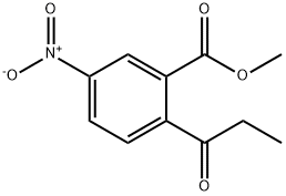 Methyl 5-nitro-2-propionylbenzoate 结构式