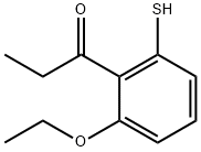 1-(2-Ethoxy-6-mercaptophenyl)propan-1-one 结构式