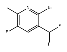 1806903-31-0 2-溴-3-(二氟甲基)-5-氟-6-甲基吡啶
