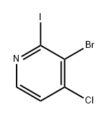 Pyridine, 3-bromo-4-chloro-2-iodo- Struktur