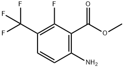 6-氨基-2-氟-3-(三氟甲基)苯甲酸甲酯, 1807028-27-8, 结构式