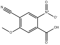 4-氰基-5-甲氧基-2-硝基苯甲酸, 1807033-58-4, 结构式
