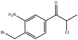1807047-10-4 1-(3-Amino-4-(bromomethyl)phenyl)-2-chloropropan-1-one