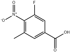 Benzoic acid, 3-fluoro-5-methyl-4-nitro-|3-氟-5-甲基-4-硝基苯甲酸