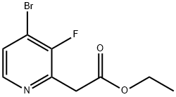 1807122-58-2 2-Pyridineacetic acid, 4-bromo-3-fluoro-, ethyl ester