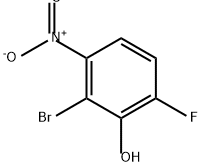 Phenol, 2-bromo-6-fluoro-3-nitro- Struktur