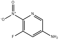 5-氟-6-硝基吡啶-3-胺,1807160-28-6,结构式
